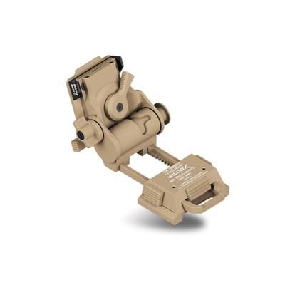 Wilcox G24 Night Vision Goggle Mount Three Hole Shroud Standard/Lanyard/Cup Tan 28300G70-T