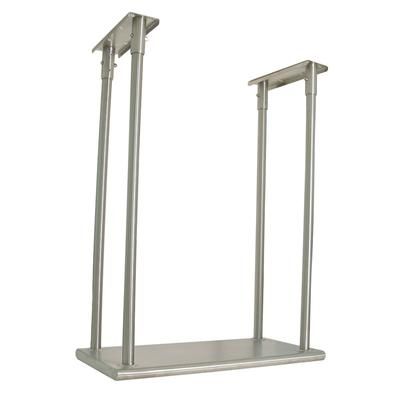 Advance Tabco CM-18-60 60" Solid Ceiling Mounted Shelving, Single Deck, 60" x 18", Stainless Steel
