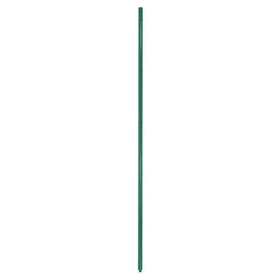 Advance Tabco EGP-34 34" Stationary Epoxy Coated Post, Green Epoxy Coated, Adjustable Feet