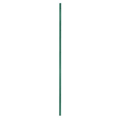 Advance Tabco EGPC-14 14" Mobile Post for Use with Casters, Numbered, Green Epoxy, Adjustable Feet