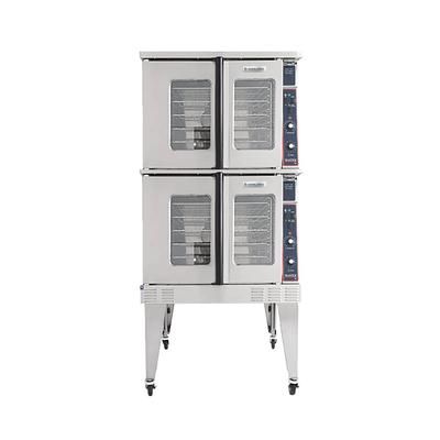 Garland MCO-E-25-C 208/3 Double Half Size Electric Commercial Convection Oven - 11.2 kW, 208v/3ph, 10 Racks, Stainless Steel