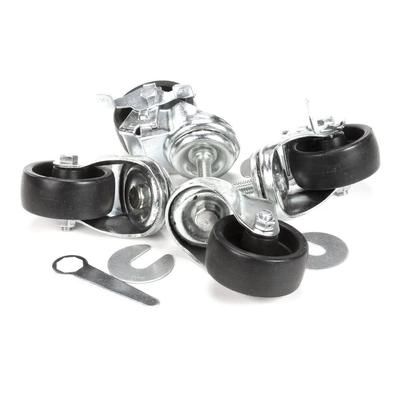 True 883720 3" Caster Kit for TPP, TSSU, TWT, & TUC Models | True Refrigeration