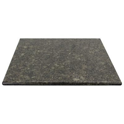 Art Marble G203 36X36 36" Square Granite Table Top - Indoor/Outdoor, Uba Tuba, Multi-Colored