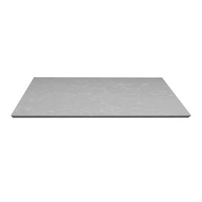 Art Marble Q41530X48 30" x 48" Rectangular Quartz Table Top, Nebula Gray, 1.25 in