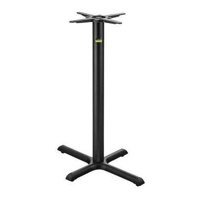 Flat Tech CT2022 40 3/4" Bar Height Table Base for 24" x 36" Table Tops, Cast Iron, Black