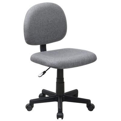 Flash Furniture BT-660-GY-GG Swivel Task Chair w/ Low Back - Gray Fabric Upholstery