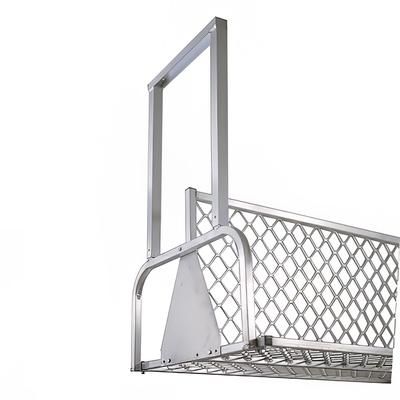 New Age 1374CT 96" Boat Rack Ceiling Mounted Shelving W/ Mounting Hardware, T Type, 96" x 15"