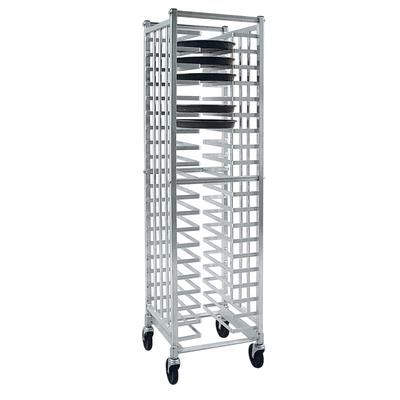 New Age 97720 18 1/2"W 20 Pizza Pan Rack w/ 2 3/8" Bottom Load Slides