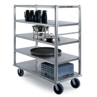 Lakeside 4596 Queen Mary Cart - 5 Levels, 2500 lb. Capacity, Aluminum, Marine Edges, 5 Shelves, 2,500-lb. Capacity