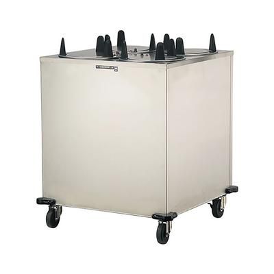 Lakeside 6406 208 32" Heated Mobile Dish Dispenser w/ 4 Columns - Stainless, 208v/1ph, Silver