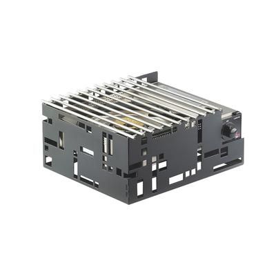 Cal-Mil 1617-13 Frame for Butane Stove - 13" x 11" x 6", Stainless Steel, Black Metal