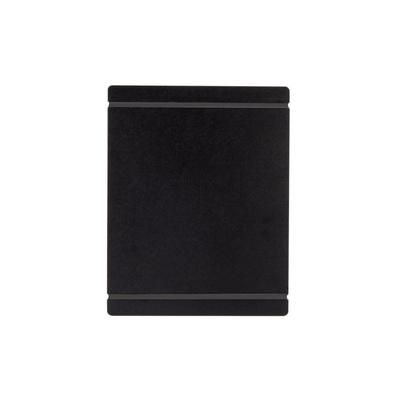 Cal-Mil 2034-811-13 Menu Board w/ Flex Bands - 8 1/2"W x 11"H, Hardboard, Black