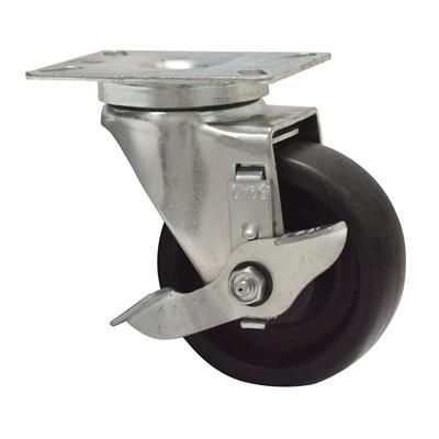 Advance Tabco RA-35 4" Plate Caster w/ Brake