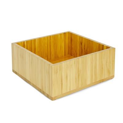 Cal-Mil 3367-60 12" Cold Concept Base Cooling Tub, Bamboo, Brown