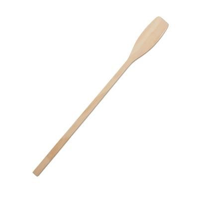 American Metalcraft 420 Mixing Paddle w/ 42 x 1 1/4" Handle, Wood, Brown