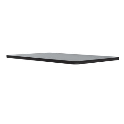 Correll CT3048-15-09 Cafe Breakroom Table Top, 1 1/4" High Pressure, 30 x 48", Gray Granite, 1.25 in