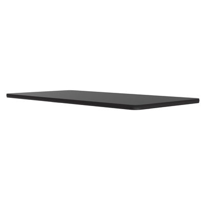 Correll CT3060-07-09 Cafe Breakroom Table Top, 1 1/4" High Pressure, 30 x 60", Black Granite, 1.25 in