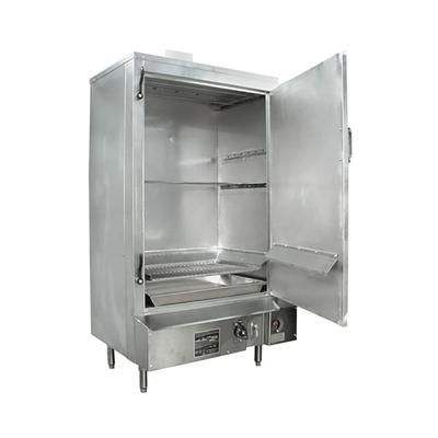 Town Commercial Smoker Oven - Liquid Propane, 45,000 BTU, Stainless Steel, SM-24-L-STD-P