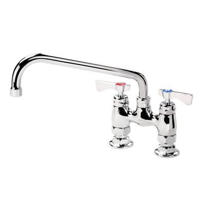 Krowne 15-410L Deck Mount Faucet - 10" Swing Spout, 4" Centers