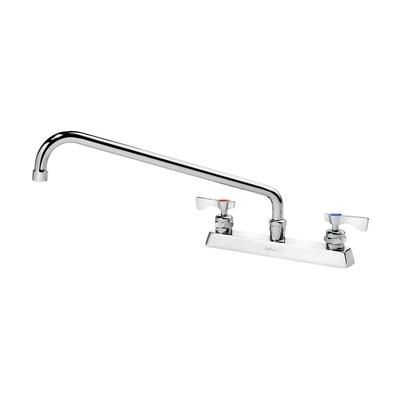 Krowne 15-516L-L-F1 Deck Mount Faucet w/ 16" Swing Spout & Lever Handles - 8" Centers, 0.5 GPM