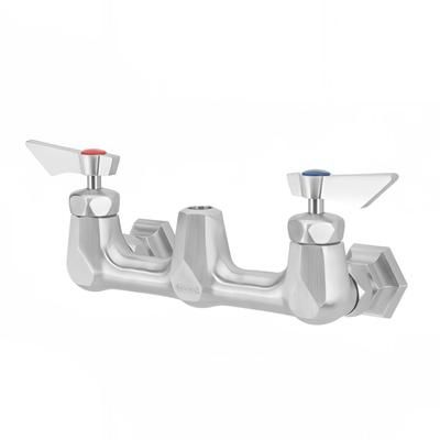 Krowne DX-208 Splash Mount Pre Rinse Base Only w/ 8" Centers - 1/2" NPT Female Inlet, Stainless Steel