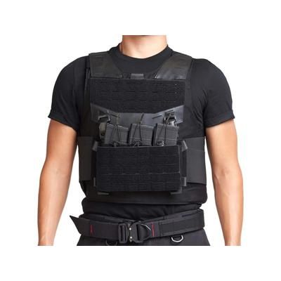 Ace Link Armor Skeletac Hybrid Vest Carrier Black Extra Large B-CR-HY-BLK-4-XL