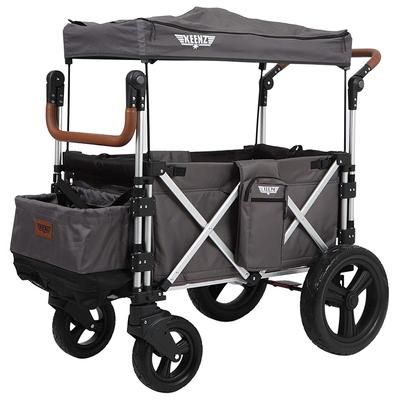 Keenz 7S+ (4 Seater) Stroller Wagon - Grey