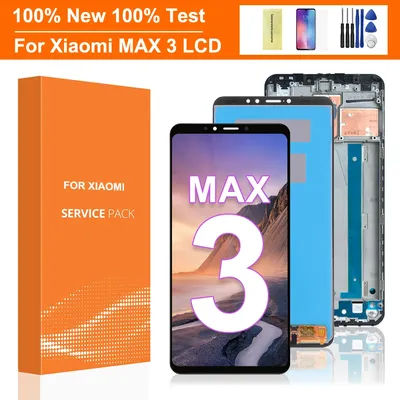 6.9" Display For Xiaomi Max3 LCD Display Touch Digitizer Assembly For Xiaomi Mi Max 3 LCD Screen