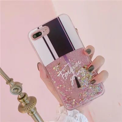 Glitter nail polish quicksand 16 phone case for iphone 15 14 Pro 13 16 dynamic liquid cover coque para ipone 14Pro Max hull capa