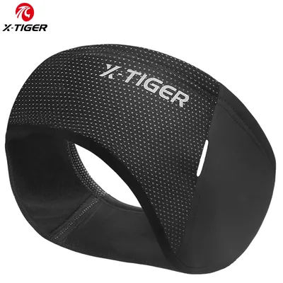 X-TIGER Winter Outdoor Cycling Headwear Sport Sweatband Windproof Cycling Headband Keep Warm Fleece Bike Equipment Ear Warmer