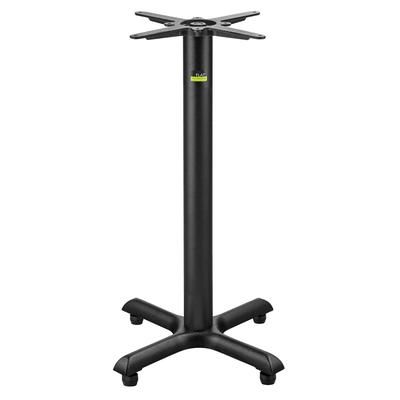 Flat Tech CT2086 34 3/4"H Counter Height Table Base for 28" Round/Square Table Tops, Cast Iron, Black