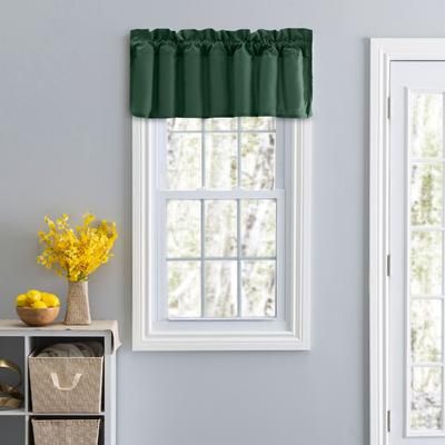 Stacey Curtain Color Lined Swag Set Filler Valance by Ellis Curtains in Harvest