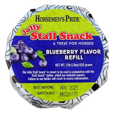 Stall Snack Refill Blueberry Flavor Treats For Horses, 6.9 oz.