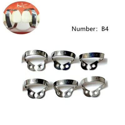 B4 Dental Rubber Dam Clamps Brinker Endodontic Clamp Surgical Instruments