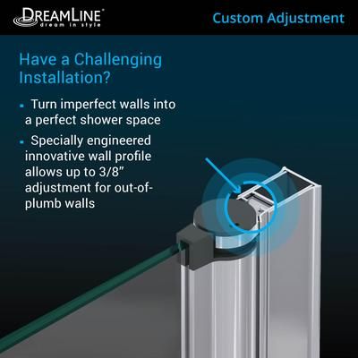 Dreamline DreamLine Aqua Fold 29 1/2 inch W x 72 inch H Frameless Bi-fold Shower Door in Chrome SHDR-3630720-01