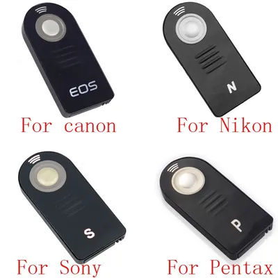 10/50pcs ML-L3 RC-6 IR Wireless Remote Control for Canon nikon Sony pentax Controller with Battery