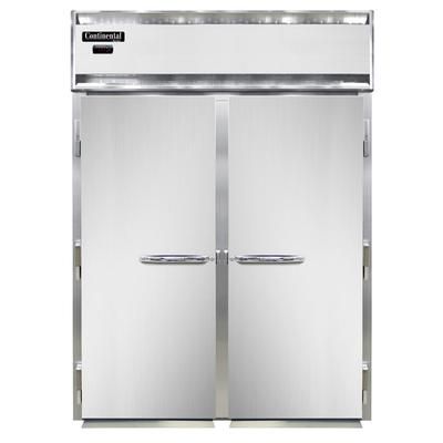 Continental DL2WI Full Height Insulated Roll In Heated Cabinet w/ 1 Rack Capacity, 208-230v/1ph, Stainless Steel/Aluminum, Holds (2) 66 1/4" Racks