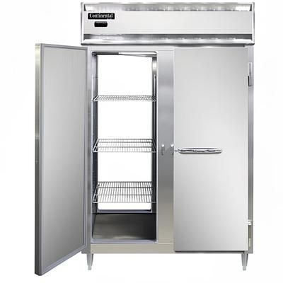 Continental DL2W-PT Full Height Insulated Mobile Heated Cabinet w/ 38 Pan Capacity, 208-230v/1ph, Stainless Steel