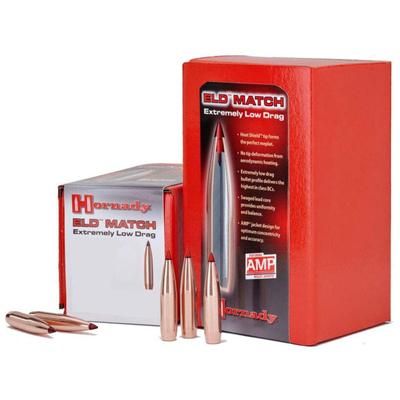 Hornady ELD Match Rifle Bullets 6.5mm .264 147 Grain