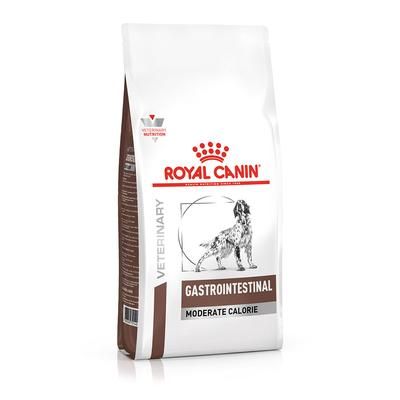 2x15kg Moderate Calorie Gastrointestinal Dog Veterinary Royal Canin Dry Dog Food