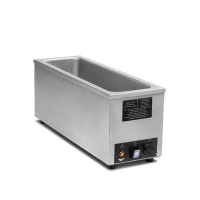 Vollrath 72013 Countertop Food Warmer - Wet w/ 1 Half Size Pan Well, 120v, Stainless Steel
