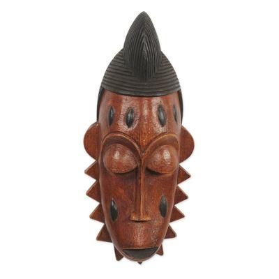 African mask, 'Baule Chieftain'