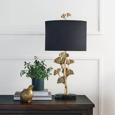 Gingko Leaf Table Lamp - Frontgate