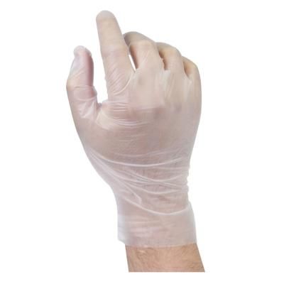 Handgards 303363293 Valugards Disposable Poly Gloves - Powder Free, Clear, Large, Case of 1000