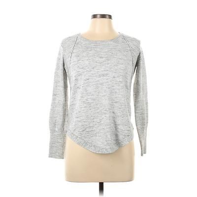 RD Style Pullover Sweater: Silver Tops - Women's Size Large