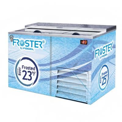 Fogel FROSTER-B-50-HC 51 1/4" Forced Air Bottle Cooler - Holds (336) 12 oz Bottles, 15v, Gray