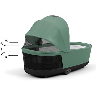 Cybex PRIAM 4 / e-PRIAM 2 Lux Carry Cot - Leaf Green