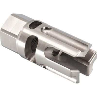 Tactical Precision Manufacturing TPM .22 Cal Titanium Flash Hider Polished Titanium 1/2x28 FH-22-TI