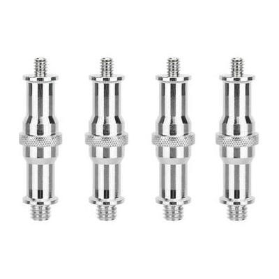 CAMVATE 1/4"-20 to 3/8"-16 Male Double-Ended Spigot (4-Pack) C3283