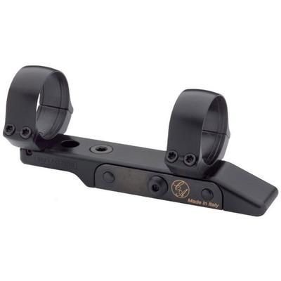 Contessa Fixed Bases for 12mm x 60 Rails Black Fixed Mounts BFPA With Rings FX01